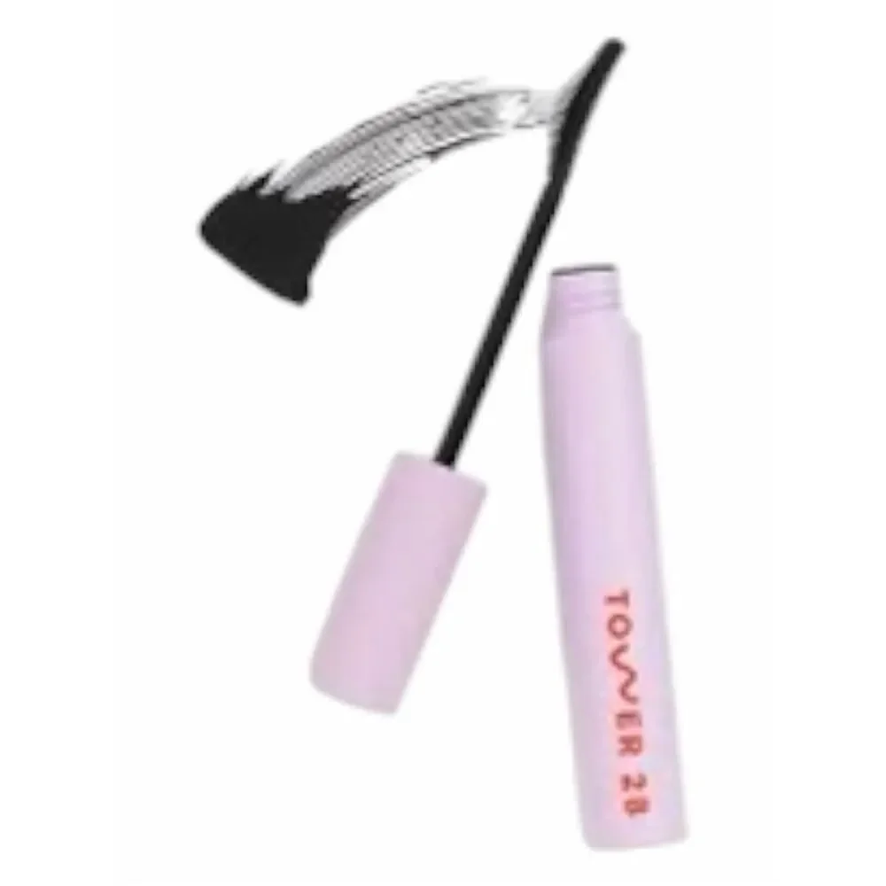 TOWER 28 MakeWaves Lengthening + Volumizing Mascara Jet Black 0.29 oz NIB